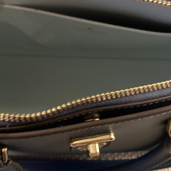 💙NWT Kate Spade New York Phoebe Refined Grain Bluestone  Small Handbag - Picture 10 of 16